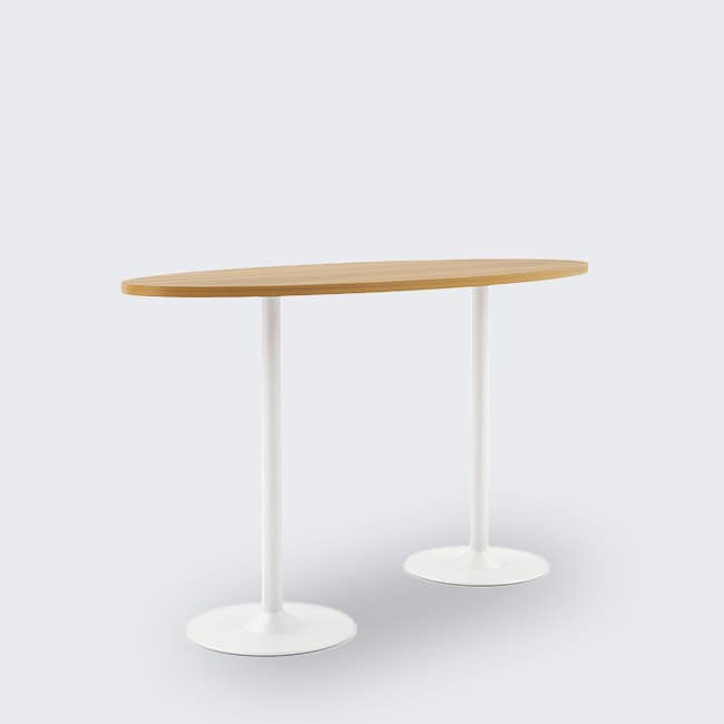 Tau Ellipse Bistro Table